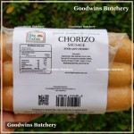 BigFarm sausage beef CHORIZO Big Farm frozen 3pcs 285g (new packaging)